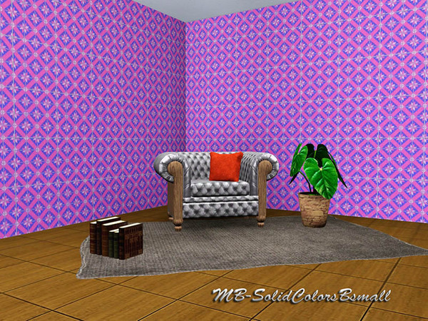 Sims 3 — MB-SolidColorsBsmall by matomibotaki — Geometric pattern with 4 recolorable patettes, to find under - geometric