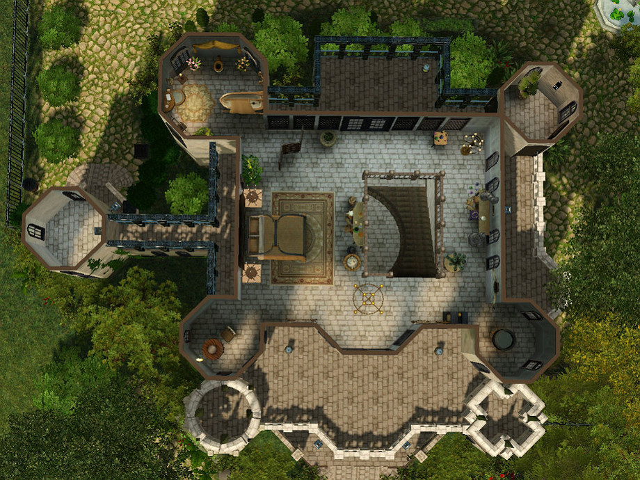 Sims Castle Floor Plans House