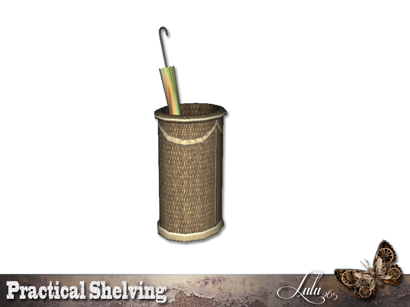 The Sims Resource Practical Shelving Umbrella Stand