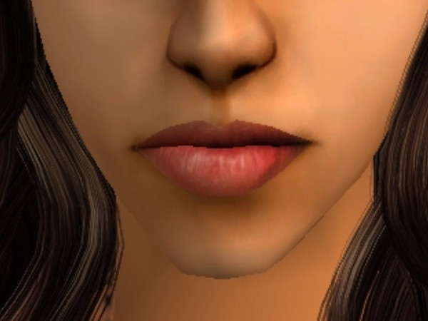 Sims 2 — Tinted Lip Balms 3.0 - C by zaligelover2 — A set of lip balms matching Maxis\' second darkest skin tone.