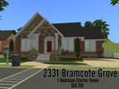Sims 2 — 2331 Bramcote Grove (starter home) by Homes4You2 — I present to you a lovely 1 bedroom spacious starter home for