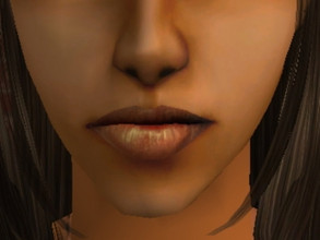 Sims 2 — Tinted Lip Balms 3.5 - E by zaligelover2 — Lip balms matching skin tones between Maxis darkest and second