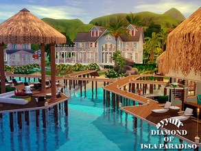 Sims 3 — Diamond of Isla Paradiso Resort by ayyuff — This is a beautiful and tropical beach resort in Island Paradise. It