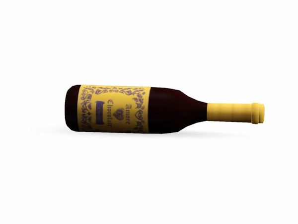 Sims 3 — Lying Chocolate Nectar Extra by Flovv — A bottle high quality drink.
