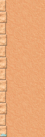 Sims 2 — Studio K Stucco Too 02a - Cantaloupe by StudioKhagerks — 