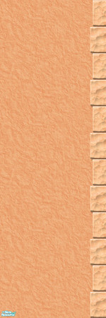 Sims 2 — Studio K Stucco Too 02b - Cantaloupe by StudioKhagerks — 