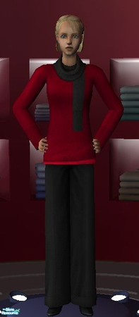 Sims 2 — Adult Female Outerwear Set - Pink by becboobear — I was disappointed that Seasons didn't come with an outerwear