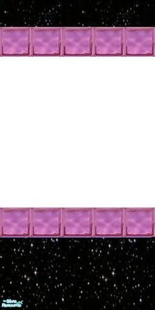 Sims 2 — Atomic Kids Space Room Walls - 27 by stephanie_b. — Timeslip Blank Wall