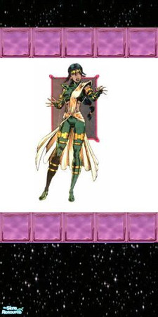 Sims 2 — Atomic Kids Space Room Walls - 26 by stephanie_b. — Timeslip in Space