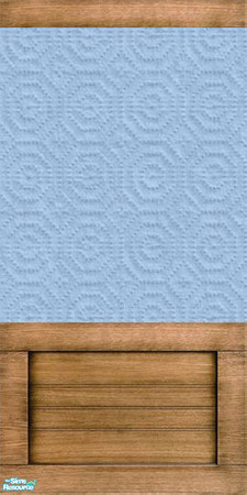 Sims 2 — Engraved Paper paneling - blue by Mekhi — Enjoy! :)