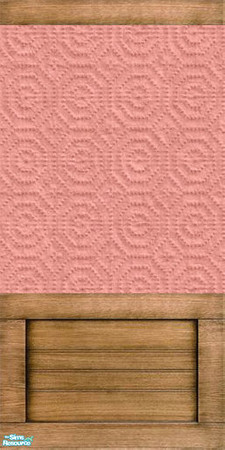 Sims 2 — Engraved Paper paneling - red by Mekhi — Enjoy! :)