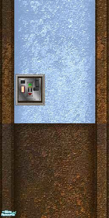 Sims 2 — Sci-fi Wall Set 4 - Wall 7 Key Pad by stephanie_b. — 
