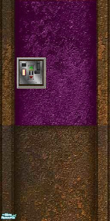 Sims 2 — Sci-fi Wall Set 4 - Wall 4 Key Pad by stephanie_b. — 