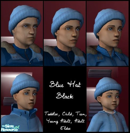 Sims 2 — Blue Outerwear for Males - Blair Hair by becboobear — Blue recolors of Outerwear for fathers and sons of all