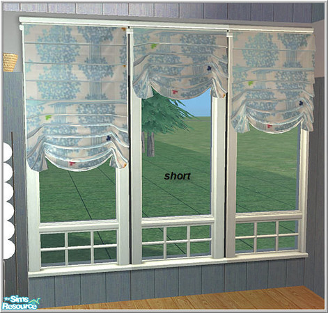 Sims 2 — B43 Fabric Blinds Short Recol1 by Birgit43 — 