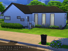 Sims 4 — Little Starter 1 by Nillonde2 — A full furnished Starterhome under 20 000$ 1 Bedroom, 1 Bathroom, Kitchen and
