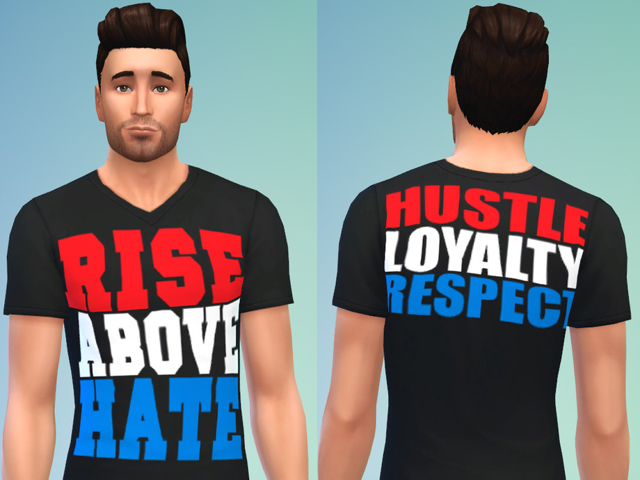 The Sims Resource - Belgium World Cup shirt for men