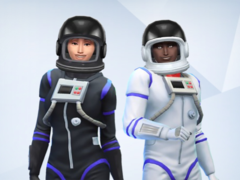 The Sims Resource - Space Suit Outfit