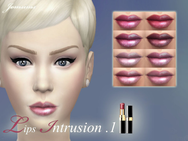 Sims 4 — Lips intrusion.1 realistic lips 8 colors by jomsims — here my make up intrusion collection. to star the