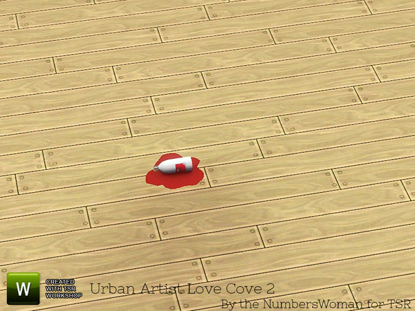 Sims 3 — Urban Loft Artist Cove 2 Bottle with Paint by TheNumbersWoman — True Urban second hand loft style.The