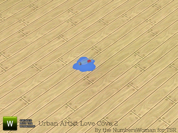 Sims 3 — Urban Loft Artist Cove 2 Glass Bottle Sideways by TheNumbersWoman — True Urban second hand loft style.The