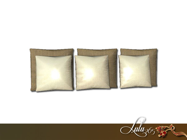 Sims 3 — Savanna Living Sofa Cushions by Lulu265 — Part of the Savanna Living Set Fully CAStable