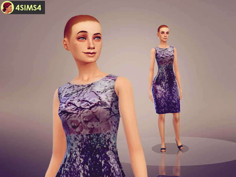 The Sims Resource - Purple Dress