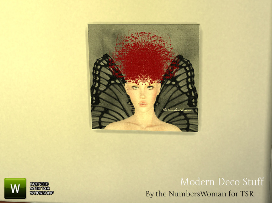 The Sims Resource Modern Deco Painting