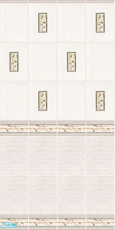 Sims 2 — Kyoto - wall by Mekhi — Elegant tiled wall, part of my Kyoto set. Enjoy