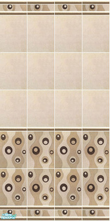 Sims 2 — Bubbles - wall by Mekhi — An original tiled wall for your kitchen or bathroom. Enjoy!