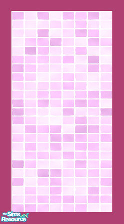 Sims 2 — MDP Pastel Purple Wall Tile v2 by MelandStv — There are 6 colourful walls in this set. hey are part of my Pastel