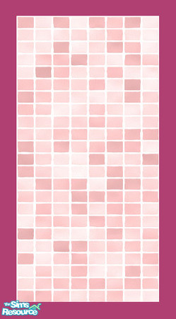 Sims 2 — MDP Rose Wall Tile v2 by MelandStv — There are 10 colourful walls in this set. They are part of my Colour Pack
