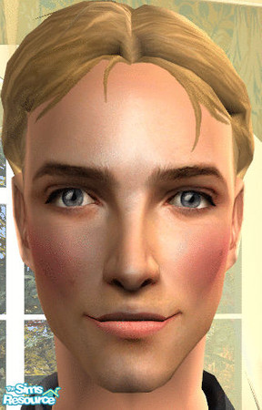 Sims 2 — Mr. Big - Make up for Males - Blush by CorneliaSrownal — 