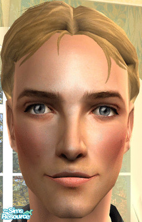 Sims 2 — Mr. Big - Make up for Males - Blush by CorneliaSrownal — 