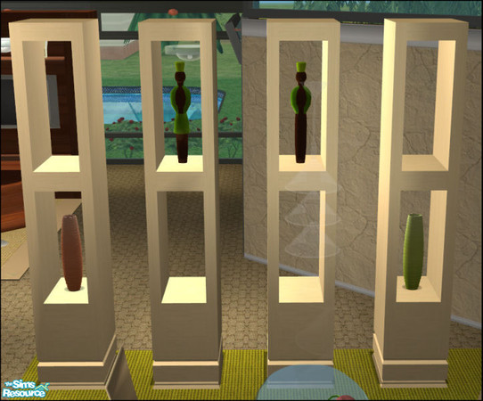 Sims 2 — Georgio Dining Recolor 1 - Displaypillarb  by Elize-37sims — The second of a set of three pillars. You can place