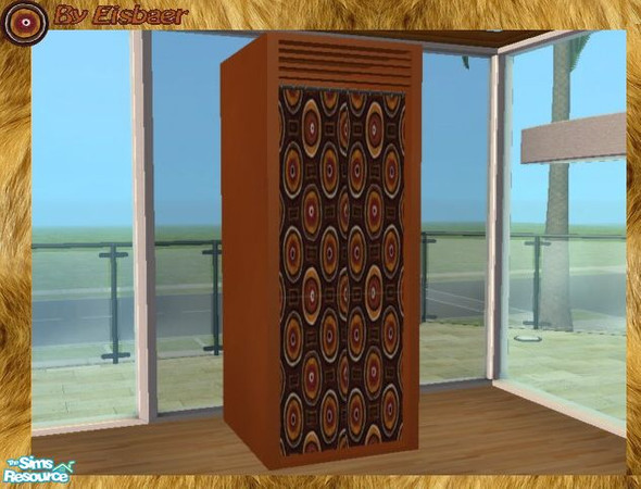 Sims 2 — Bonzo Trend Shop TC48 - Clothing Booth by Eisbaerbonzo — Retro curtains from the seventies, hope your shoppers