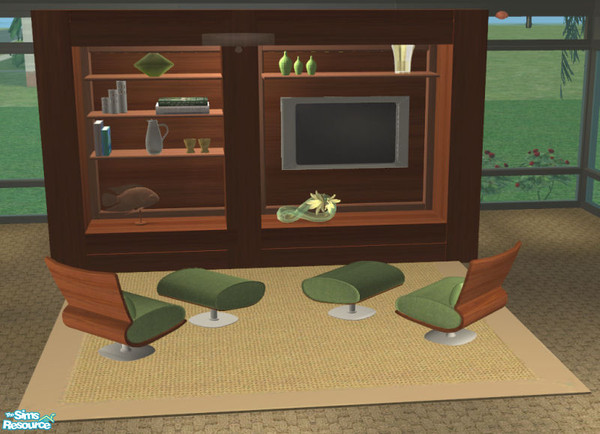 Sims 2 — Georgio TV Room recolor 2 by Elize-37sims — Another Recolor of the Georgio TV Room. 