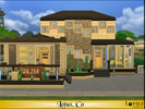 Sims 4 — Lotus, Co by Design4Sims — One bedroom, two and a half bath, and converted garage. A contemporary/modern home