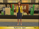 Sims 4 — Katharine Lotus by Design4Sims — Katharine Lotus is a single lady and the owner of Lotus, Co the new design firm