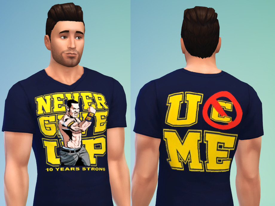 The Sims Resource - WWE John Cena Shirt