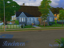 Sims 4 — Stonehaven by oosh86 — This house may look small but it hides ample space for a family of four. Lot size: 30x20