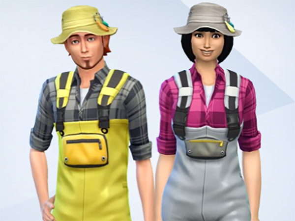 The Sims Resource - Fisherman Outfit
