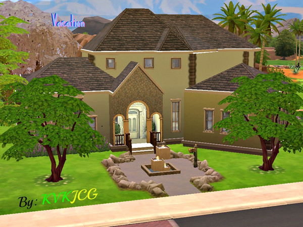 Sims 4 — Vacation by KVKJCG — Lovely home for vacations.