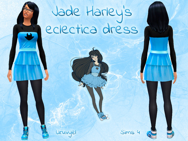 jade harley blue dress I made Jade Harley's Eclectica dress in the new animal crossing!!! : r/ homestuck