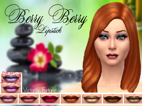 Sims 4 — Grape by fortunecookie1 — Do you wish your sim had dramatic, colorful lips that went well with their other