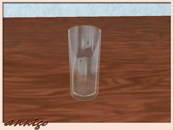 Sims 3 — Longdrink Glass Single DR "Alika" by annigo — created by annigo@TSR