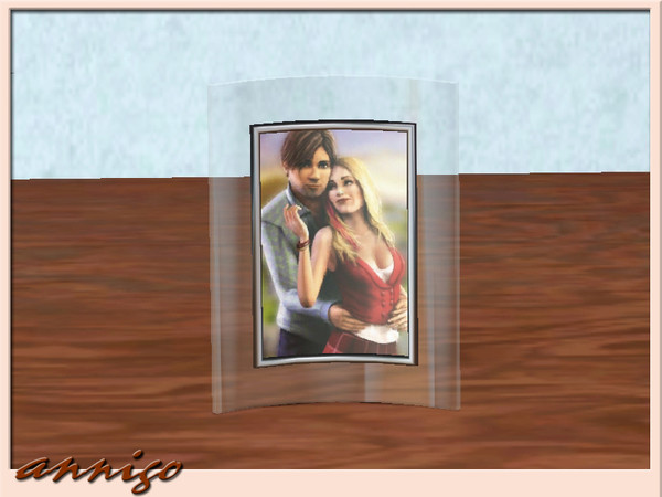 Sims 3 — Photo Glassframe vertically DR "Alika" by annigo — created by annigo@TSR