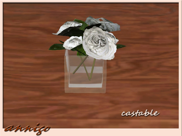 Sims 3 — Roses in Vase DR "Alika" by annigo — created by annigo@TSR
