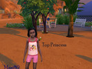 Sims 4 — Top Princess by Mart89 — Lovely pink top with Disney Princesses, for child female