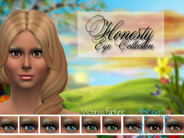 Sims 4 — Brown by fortunecookie1 — Want your sim to show just how honest they are? These are simply clear, colorful, and